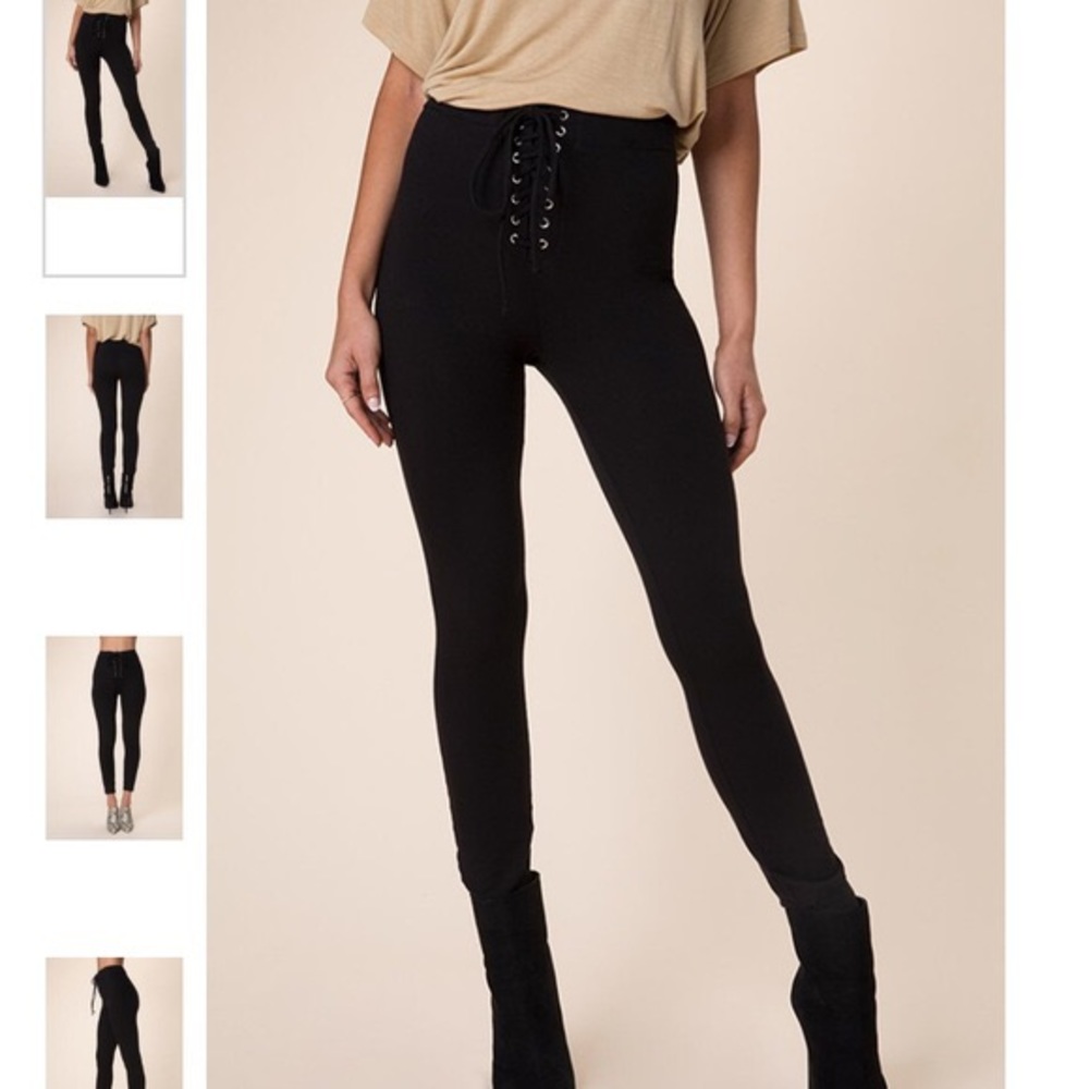 Kittenish Lace Leggings size S